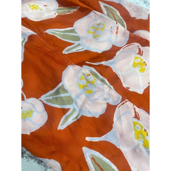 Carolina K Luz Dress Orange Womens Size Medium - Picture 11 of 14